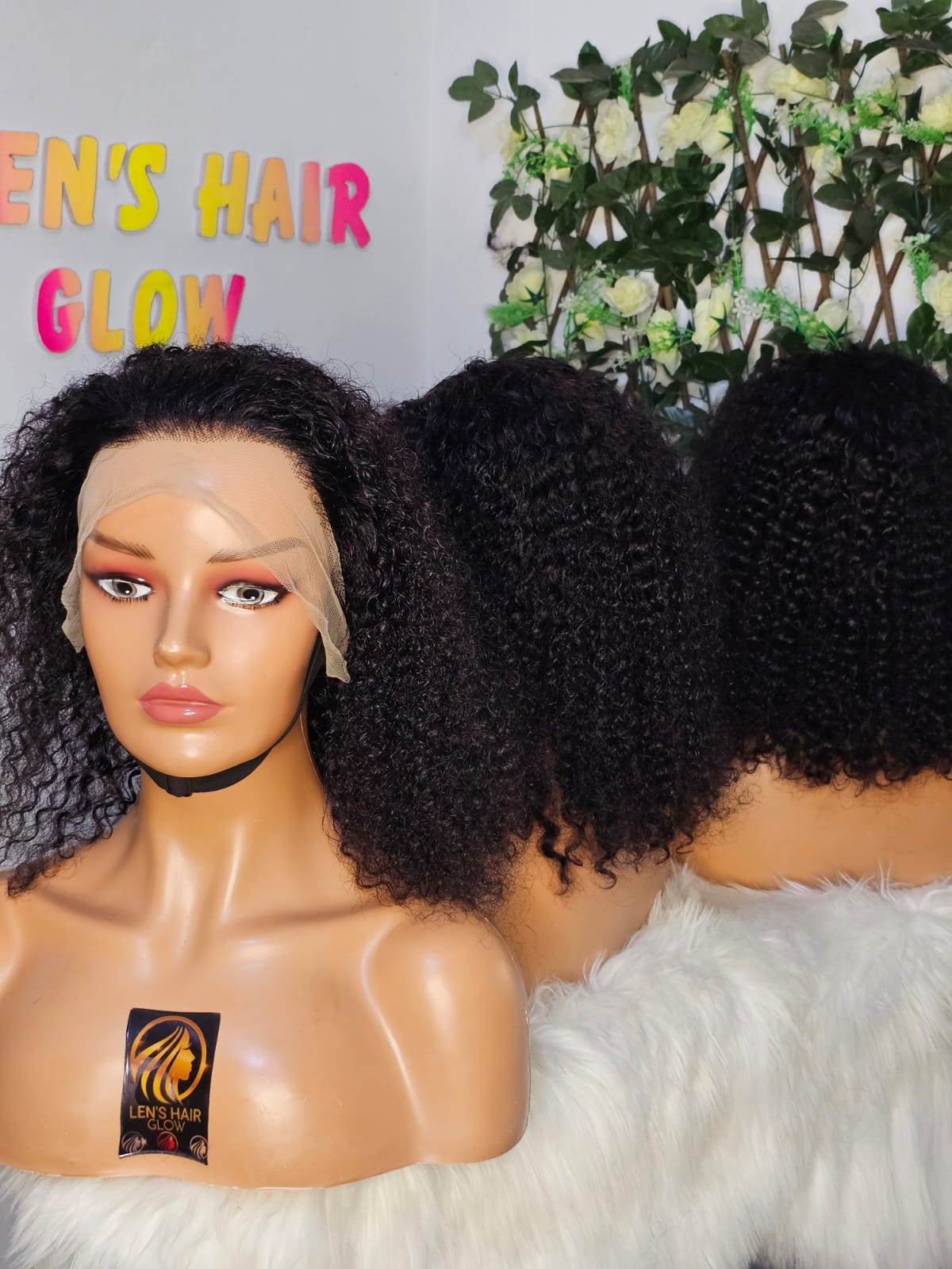 16 inch Full Frontal Peruvian Hair