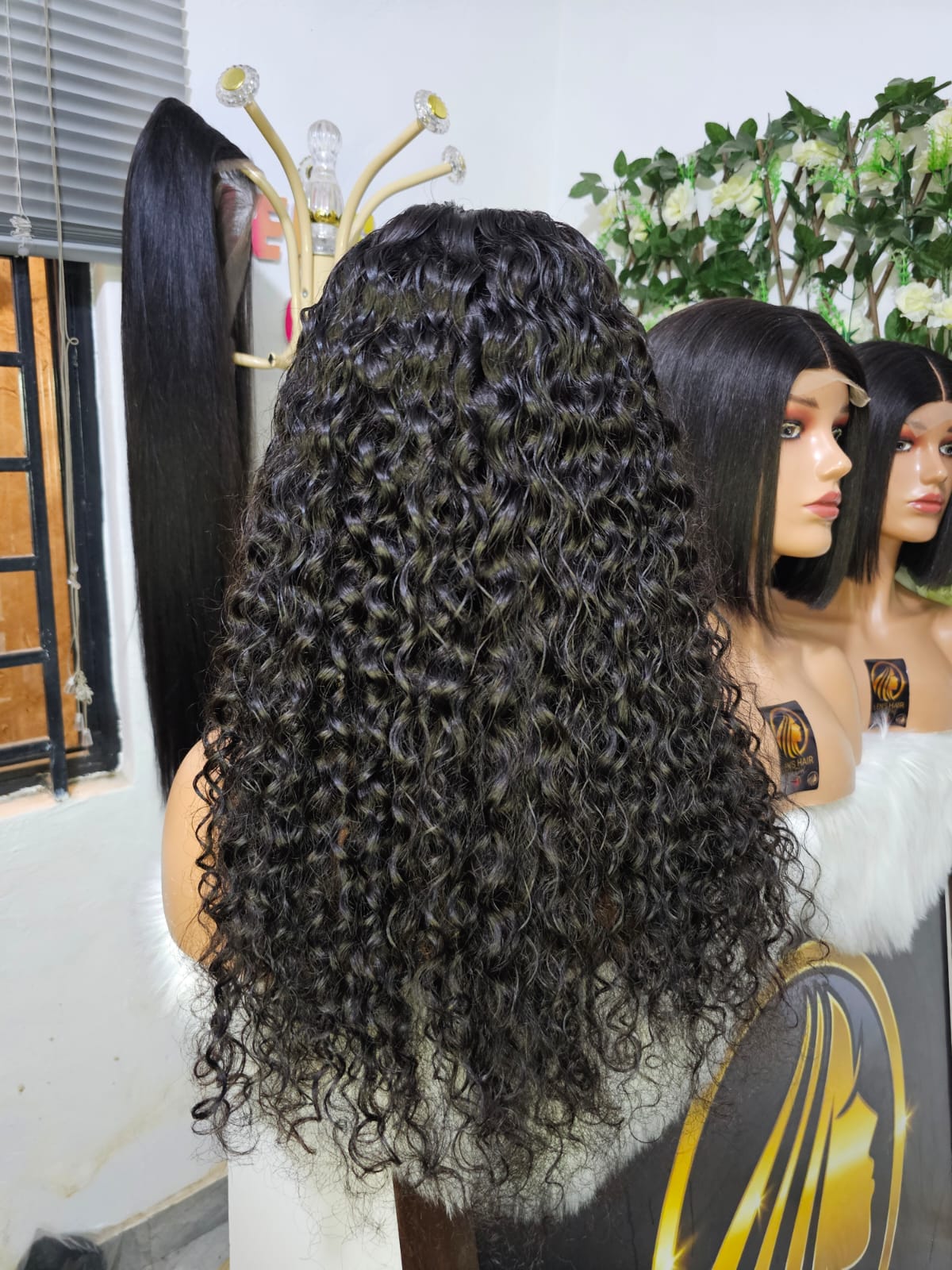 22 inch Virgin Waterwave Curls