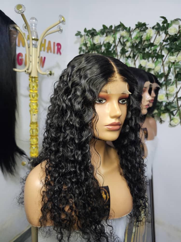 22 inch Virgin Waterwave Curls